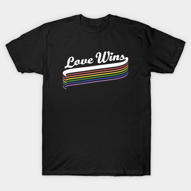 Love Wins T-Shirt by BignellArt